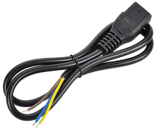 ITK Кабель электропитания PDU 3х1,5 1М C19-б/р | код PC-C19-1M | ITK by IEK