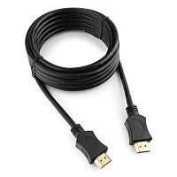 Кабель HDMI Cablexpert CC-HDMI4L-10, 3.0м, v2.0, 19M/19M, серия Light, черный, позол.разъемы, экран, пакет | код CC-HDMI4L-10 | Cablexpert