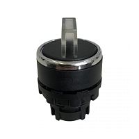 Головка для переключателя белая с фиксацией 2-0-1 | код BDSL30B | EMAS