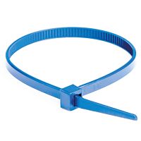 Хомут ETFE химически устойчивый из фторопласта, голубой, 7,3х300 | код CTETFE-7.3-300 | DKC