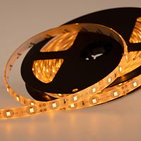 LED лента силикон, 8 мм, IP65, SMD 2835, 60 LED/m, 12 V, цвет свечения желтый | код 141-352 | LAMPER