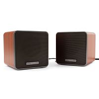Акустич. система 2.0 Gembird SPK-206, МДФ, коричневый, 5 Вт, регулятор громкости, USB-питание | код SPK-206 | Gembird
