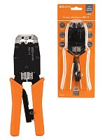 Клещи обжимные КО-11, обжим RJ-11/12/45 (8P8C, 6P6C, 6P4C, 6P2C), МастерЭлектрик TDM | код SQ1001-0012 | TDM