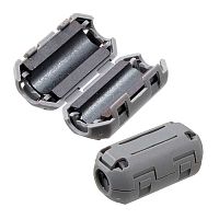 Фильтр ферритовый на провод RUICHI ZCAT1730-0730A, серый, в корпусе | код 70864 | Ruichi