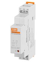 Реле промежуточное РЭК-1М/1 16А 24BDC/230ВАС (DIN-рейка, 1р-контакт) TDM | код SQ0701-0082 | TDM