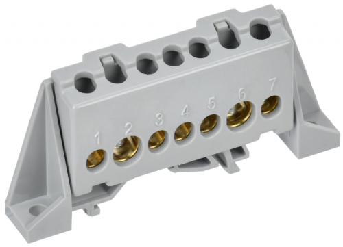 TEKFOR Шина L фаза в комб. изол. Стойка 8х12-7-Ср IEK | код TF-NN20-07-DP-K03 | IEK TEKFOR Шина L фаза в комб. изол. Стойка 8х12-7-Ср IEK | код TF-NN20-07-DP-K03 | IEK