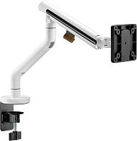 Кронштейн для мониторов Ultramounts UM725W белый 17-32 макс.9кг крепление к столешнице поворот и наклон | код 2003213 | ULTRAMOUNTS