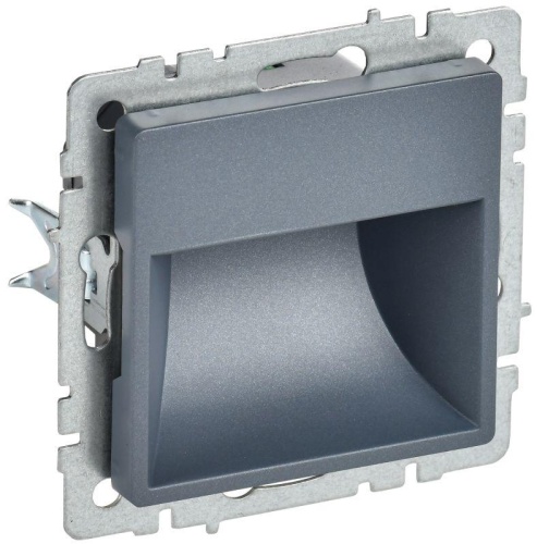 Подсветка светодиодная BRITE встраив. ПЛ20-БрМ маренго | код BR-FL20-K35 | IEK Подсветка светодиодная BRITE встраив. ПЛ20-БрМ маренго | код BR-FL20-K35 | IEK