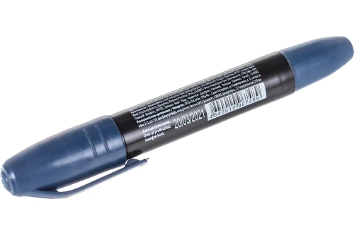 Маркер строительный перманентный, синий | код 4334 | FIT