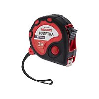 Рулетка измерительная Профи прорезиненный корпус REXANT, 3 м х 16 мм | код 12-9004 | REXANT