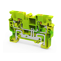 Клемма заземляющая push-in OptiClip CPG-4-PE-I-(0,2-4)-PEN | код 331855 | КЭАЗ