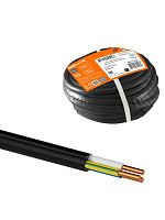 Кабель ВВГнг(А)-LS 3х2.5 ок(N. PE)-0.66 ГОСТ (бухта 50м) | код SQ0117-0448 | РЭМЗ ТМ