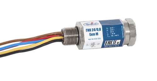 УЗИП в корпусе из нержавеющей стали с гайкой-заглушкой, серии ГИК 24/0,8 Exm M | код 404 020 | Hakel