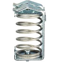 Зажим для подключения экранированного кабеля, тип фиксации провода: зажим, для кабеля: 15-32 мм, цвет: серый, тип монтажа: C-профиль | код Z2.803.4310.0 | Wieland