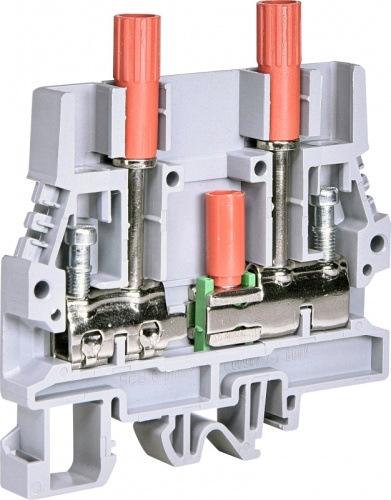 Клемма винтовая измерительная ESC-SCB.6/DD (6 мм2, с разъёмами, для изм. напряжения, серая) | код 003903221 | ETI Клемма винтовая измерительная ESC-SCB.6/DD (6 мм2, с разъёмами, для изм. напряжения, серая) | код 003903221 | ETI