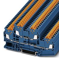 Двухъярусные клеммы QTTCB 1,5 BU | код 3205129 | PHOENIX CONTACT