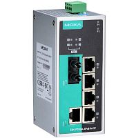 Коммутатор EDS-P206A-4PoE-M-ST Ethernet Switch 1 x 10/100BaseTX, 1 x 100BaseFx MM port, 4 x PoE, ST | код 00-06049515 | MOXA