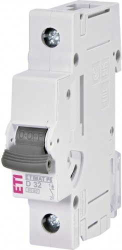 Авт. выключатель ETIMAT P6 1p D32 | код 1900053 | ETI