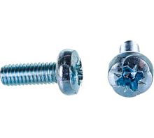 Винт DIN7985 М6х16 полукруглая головка оцинкованный | код УТ-00011351 | Tech-Krep