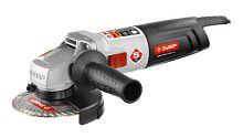 Углошлифовальная машина Зубр Профессионал УШМ-П125-1100 Э 1100Вт 11000об/мин рез.шпин.:M14 d=125мм | код 1907392 | ЗУБР
