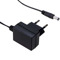 Источник питания AC-DC адаптер, 6Вт, вход 90…264В AC/127…370В DC, выход 24В/0.25A, изоляция 4242В DC, размеры 41.5x30.5x20мм, -20…+70С, тип штекера P1J, двухштырьковая евровилка | код SGAS06E24-P1J | MeanWell