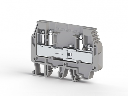 309 549, Клеммник измерительный с 2-мя тест.разъемами, 6мм.кв., (серый), WGO3/NM Серия V0 | код 0.0.0.3.09549 | KLEMSAN 309 549, Клеммник измерительный с 2-мя тест.разъемами, 6мм.кв., (серый), WGO3/NM Серия V0 | код 0.0.0.3.09549 | KLEMSAN