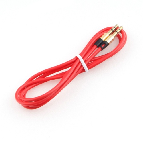 Кабель аудио Cablexpert CCAB-01-35MM-1MR, 3.5 джек (M)/3.5 джек (M), красный. 1м, блистер | код CCAB-01-35MM-1MR | Cablexpert