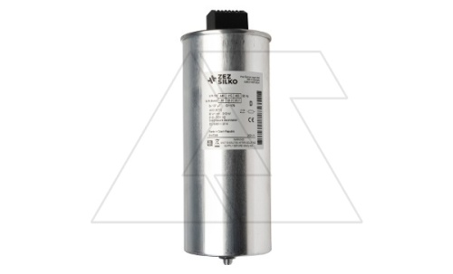 Конденсатор CSADG-0,525/37,5-HD, трехфазный, 37.5kVAr, 525VAC, MKP заполненный газом, клеммник S=25mm?, с разрядными резисторами, тяжелый режим, IP20 | код 055911 | ZEZ Silko Конденсатор CSADG-0,525/37,5-HD, трехфазный, 37.5kVAr, 525VAC, MKP заполненный газом, клеммник S=25mm?, с разрядными резисторами, тяжелый режим, IP20 | код 055911 | ZEZ Silko