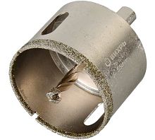 Коронка алмазная по керамограниту/керамике, 55 мм Вихрь, , Шт | код 73/10/9/7 | ВИХРЬ