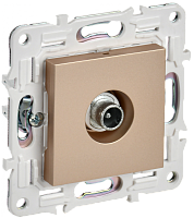 SKANDY Роз. TV проходная SK-A17Sa песоч. IEK | код SK-A10-P-K98 | IEK