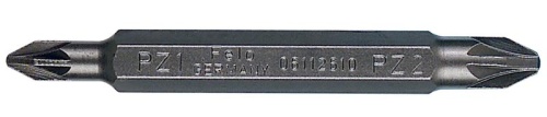 Бита двухсторонняя серия Industrial PZ2/PZ3, 60 мм | код 6123610 | FELO