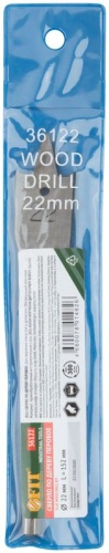 Сверло по дереву перовое 22х152мм FIT 36122 фото 3