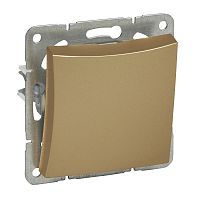 ДУЭТ Нажимная КНОПКА, сх.1, 10АХ, механизм, ШАМПАНЬ | код WDE000415 | Systeme Electric