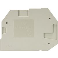 Крышка боковая, для клемм WT 4..., цвет: серый | код 07.313.2955.0 | Wieland