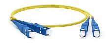Патч-корд волоконно-оптический (шнур) SM 9/125 (OS2) LC/UPC-LC/UPC duple* LSZH 1 м | код 28074 | Hyperline