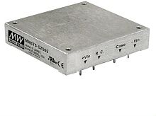 Источник питания DC-DC, 75Вт, вход 18…36В, выход 24В/3.13А, рег.выхода ±10% Uном, изоляция 1500В DC, в корпусе на печатную плату 57.9х61x12.7мм, -40…+100С, дист вкл/выкл | код MHB75-24S24 | MeanWell