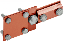 Заж. соед. контр. пр. 6-8мм-полоса 40мм медь IEK | код ZCC56-50-1-68-40 | IEK