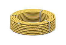 Труба гофр. из нерж.стали SS304 20A, отожженная в оболочке желтая, 30м | код SP3042002030 | Stahlmann