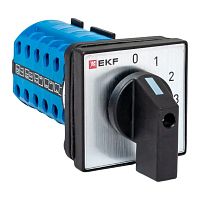 Переключатель кулачковый ПК-1-103 10А 3P «0-1-2-3» IP65 EKF | код pk-1-103-10-65 | EKF