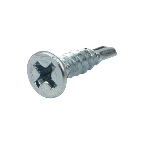 Саморез оконный KRANZ сверло, 3.9х16, белый цинк, упаковка поставщика ( 20 000 шт. ) | код 1504-3916-1 | KRANZ