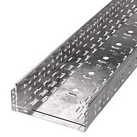 Лоток перфорированный Стандарт 300х100х3000 (1,0 мм) (6 м/уп) Промрукав | код PR16.2305 | ПРОМРУКАВ