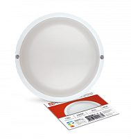 Светильник светодиодный герметичный СПП 1540-КРУГ 15Вт 4000К 1350Лм IP65 140мм IN HOME | код 4690612044880 | IN HOME