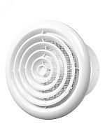 Вентилятор осевой с обратным клапаном, с круглой решеткой, с двигателем на шариковом подшипнике D125 | код FLOW 5 C BB | ERA