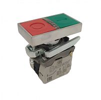 Выключатель Briswik КМЕ 8130м -ЛС 220В зел-красн IP40 УХЛ3 10А 3но+0нз | код aD-GB-0Ai-7631 | Briswik