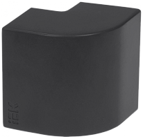 ELECOR Угол внешний КМН 60х40 черный IEK | код EL-KK10D-N-060-040-K02 | IEK