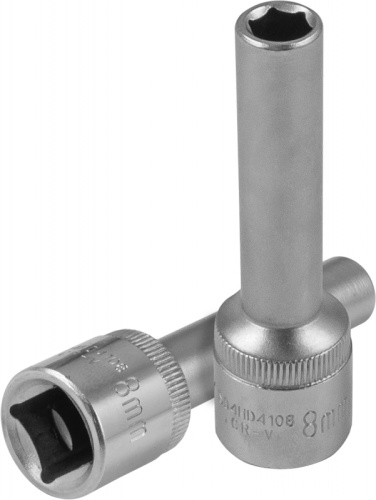S04HD4108 Головка торцевая глубокая 1/2DR, 8 мм | код S04HD4108 | JONNESWAY