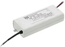 Источник питания AC-DC, 40Вт, ККМ, стабилизация тока, вход 180…295В AC, 47…63Гц, выход 0.7A/34…57В, изоляция 3750В AC, в кожухе 128х60х31.5мм, -30…+50С | код PLD-40-700B | MeanWell