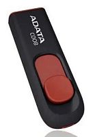 Флеш Диск A-Data 32GB Classic C008 AC008-32G-RKD USB2.0 красный/черный | код 662074 | A-DATA