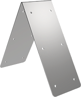 Соединитель двускатной крышки лотка осн. 300мм IEK | код CKD50D-SK-300 | IEK