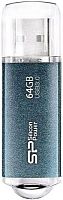 Флеш Диск Silicon Power 64GB Marvel M01 SP064GBUF3M01V1B USB3.0 синий | код 754240 | Silicon Power